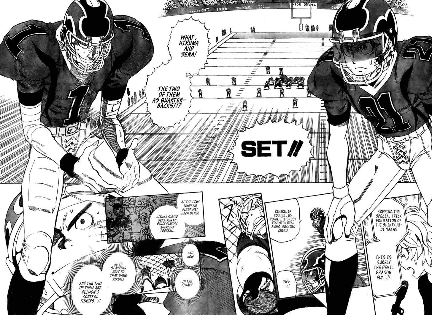 Eyeshield 21 Chapter 270 : Devil Dragon - Picture 2
