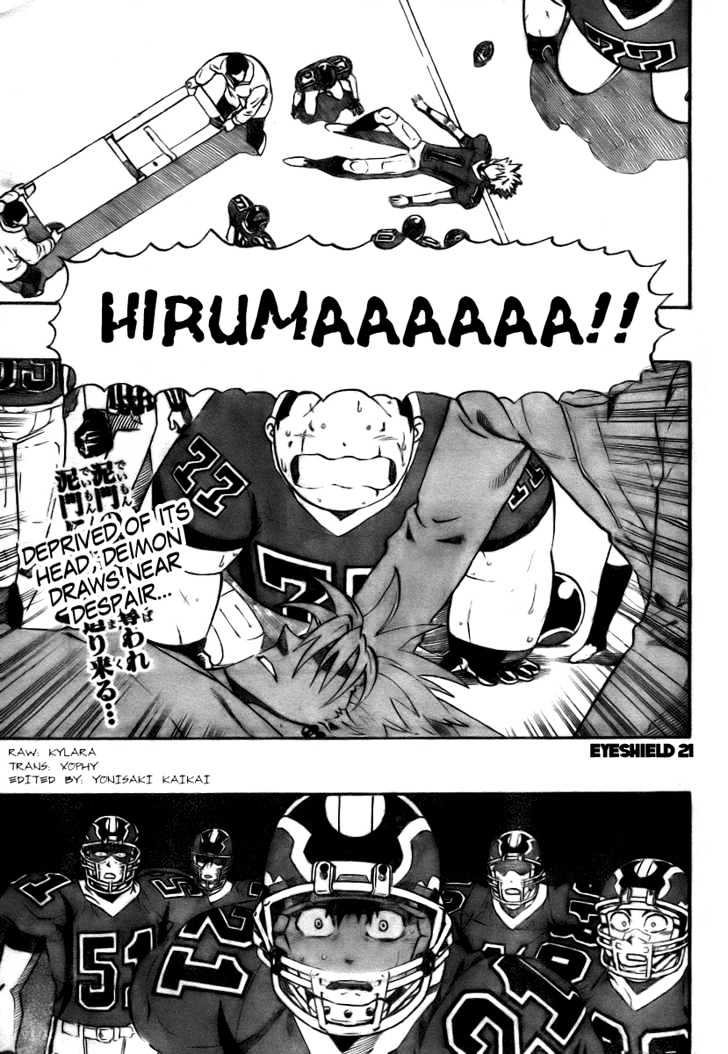 Eyeshield 21 Chapter 259 : The Second Quarterback - Picture 1