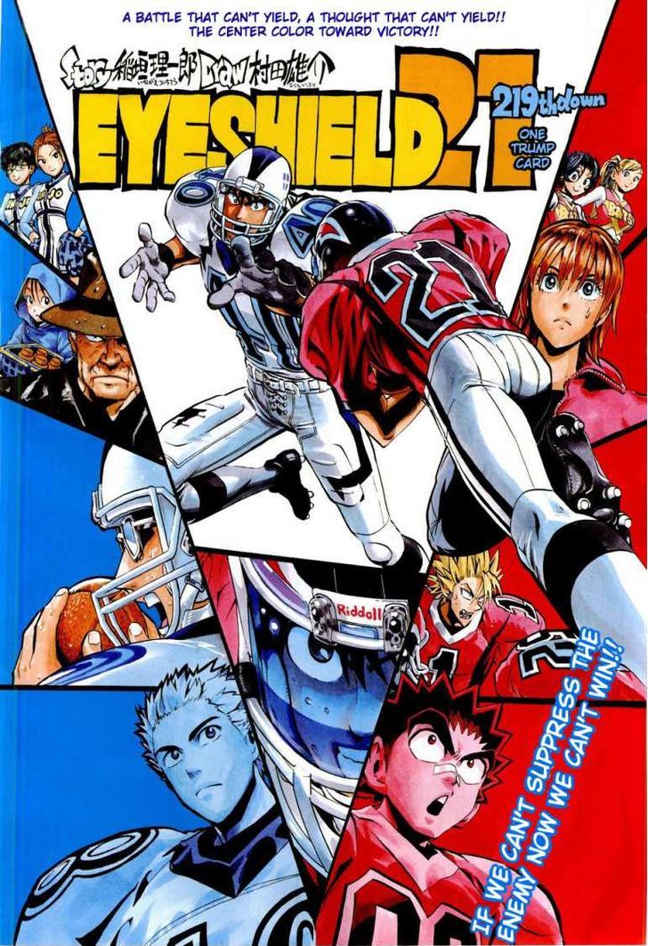 Eyeshield 21 Chapter 219 : One Trump Card - Picture 3