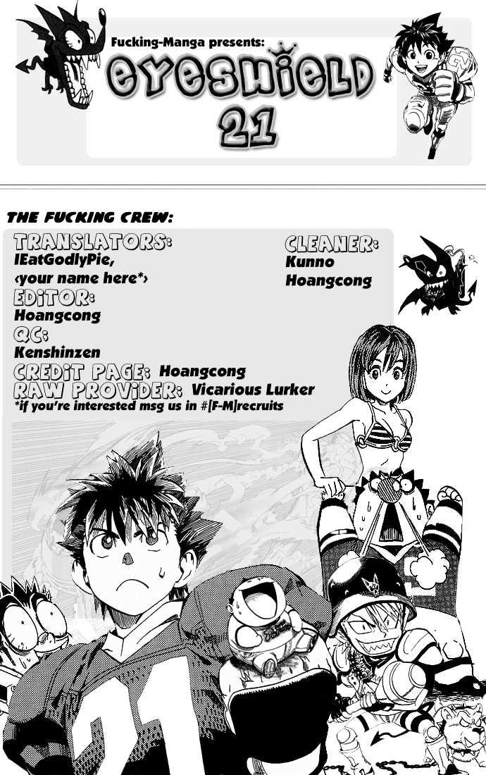 Eyeshield 21 Chapter 84 : Ghost Movement - Picture 1