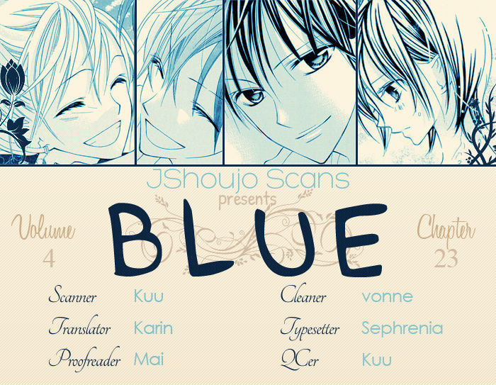 Blue (Chiba Kozue) Vol.4 Chapter 23 - Picture 1