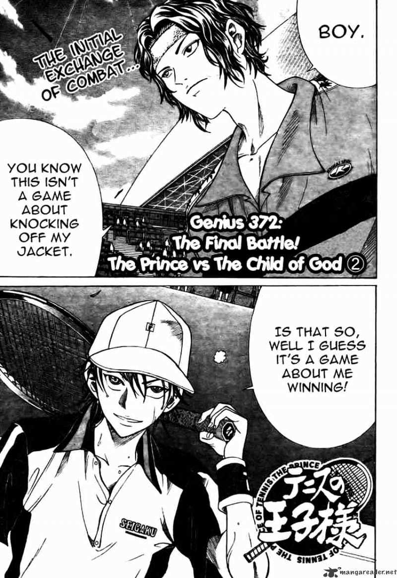 Prince Of Tennis Chapter 372 : The Final Battle 2 - Picture 1