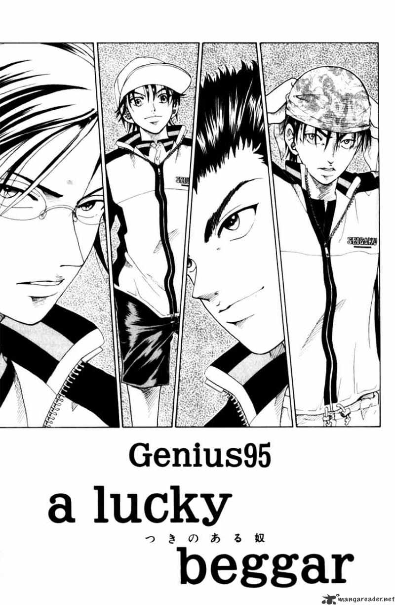 Prince Of Tennis Chapter 95 : A Lucky Beggar - Picture 1