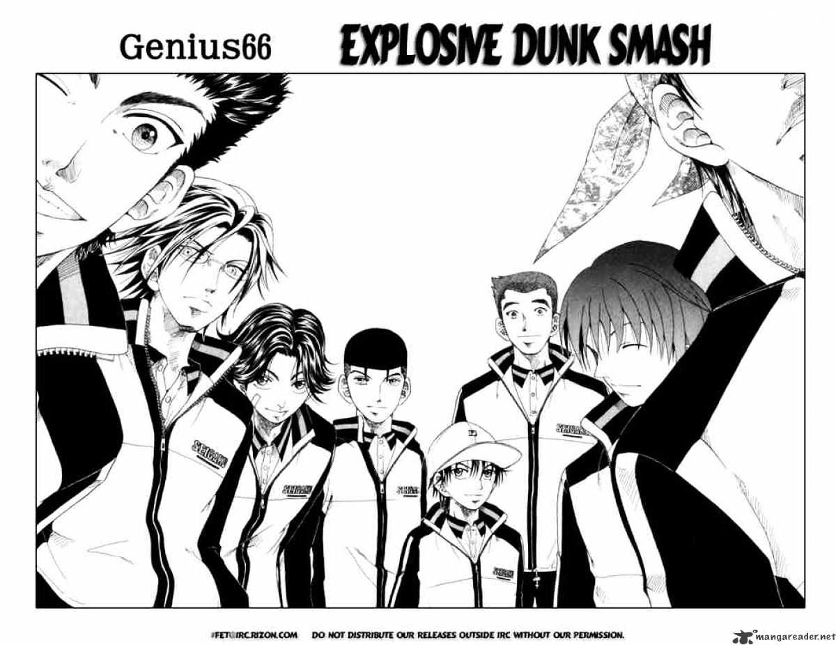 Prince Of Tennis Chapter 66 : Explosive Dunk Smash - Picture 2