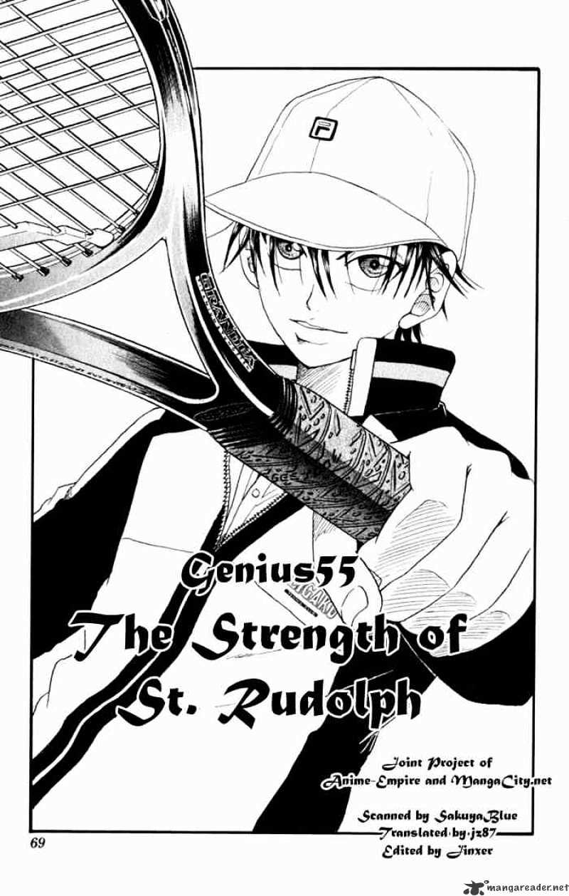 Prince Of Tennis Chapter 55 : The Strength Of St Rudolphs - Picture 2