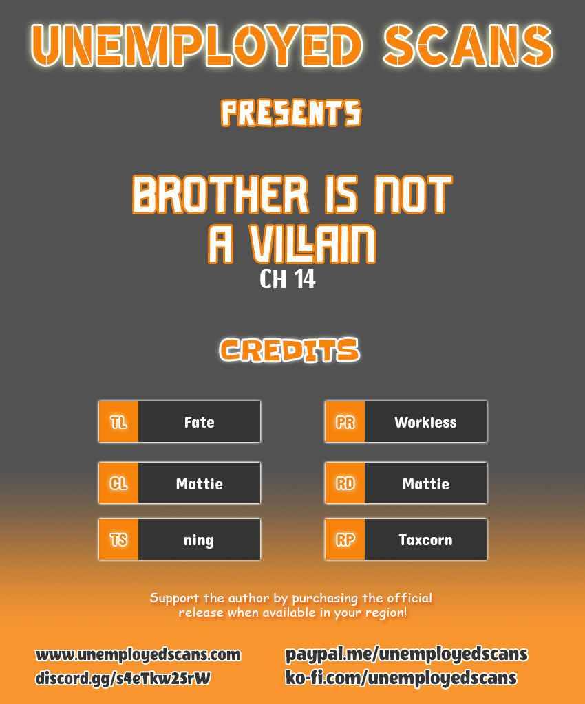Brother Is Not The Villain Chapter 14 - Picture 1