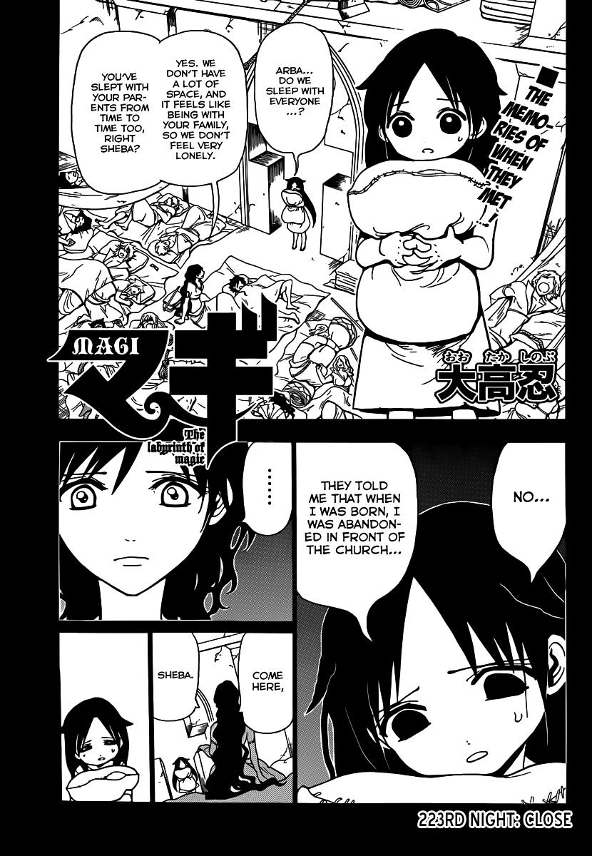 Magi - Labyrinth Of Magic Vol.20 Chapter 223 : Close - Picture 3