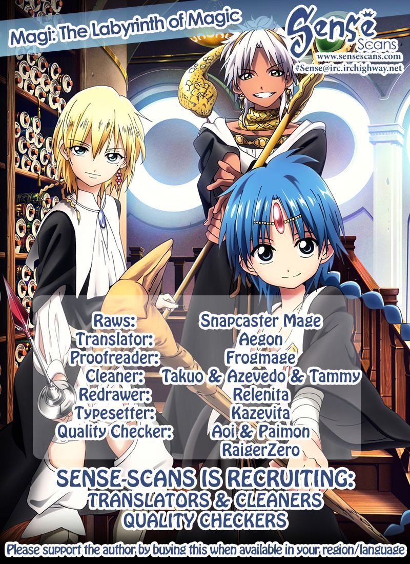 Magi - Labyrinth Of Magic Vol.12 Chapter 220 : Something In Common(Fixed) - Picture 1