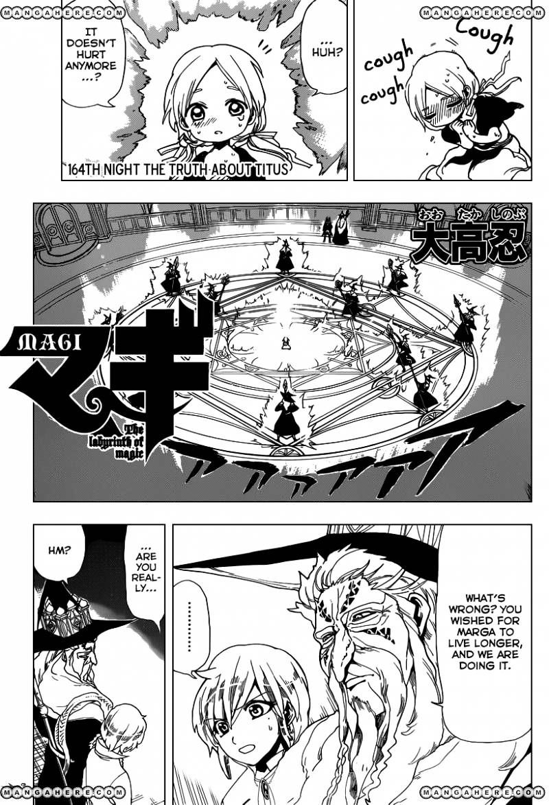 Magi - Labyrinth Of Magic Vol.12 Chapter 164 : The Truth About Titus - Picture 2