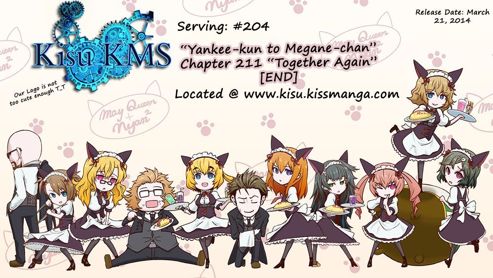 Yanki-Kun To Megane-Chan Vol.23 Chapter 211 : Together Again(End) - Picture 1