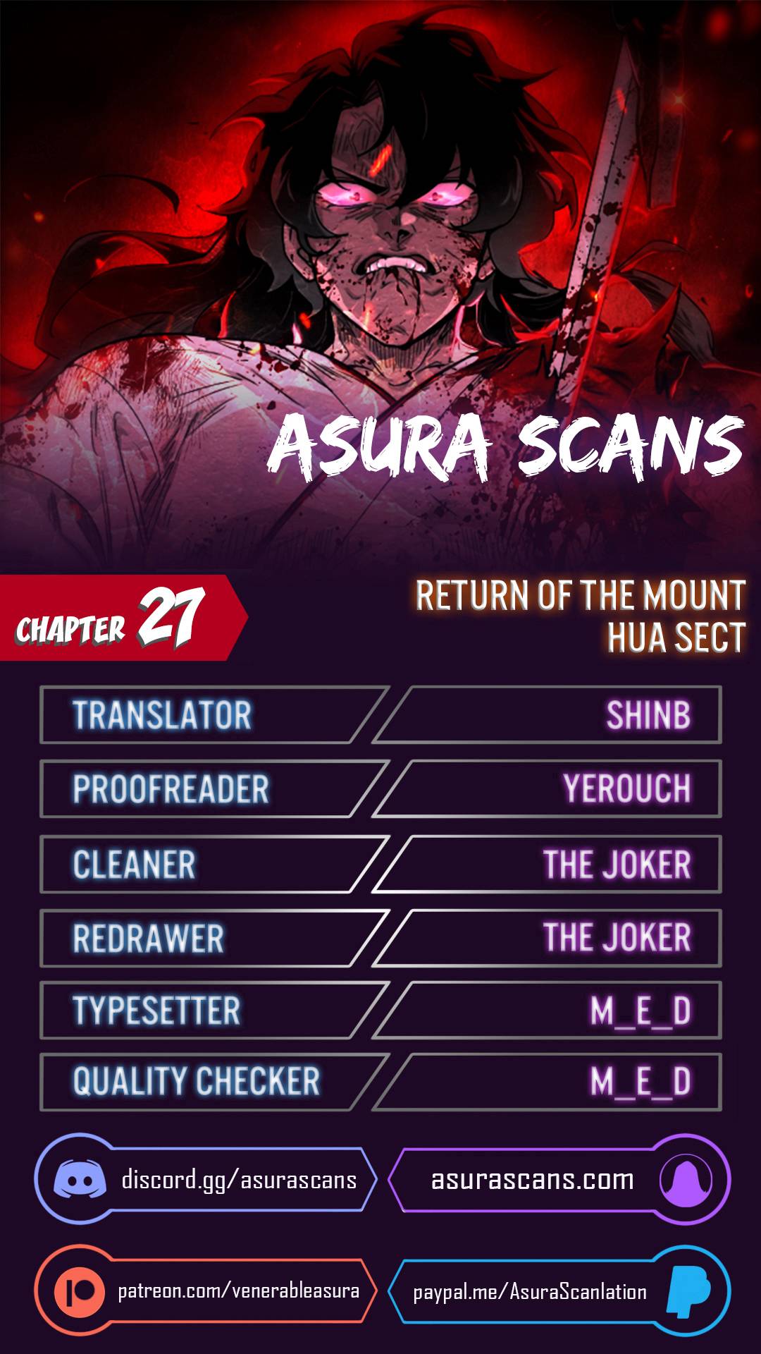 Return Of The Mount Hua Sect Chapter 27 - Picture 1