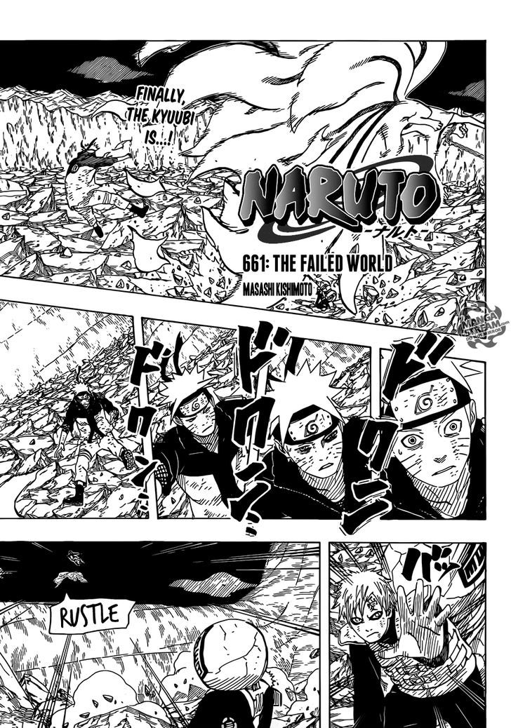 Naruto Vol.69 Chapter 661 : The Failed World - Picture 1