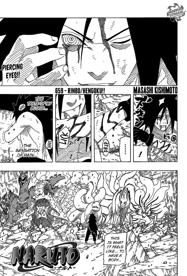 Naruto Vol.69 Chapter 659 : Rinbo/hengoku!! - Picture 1