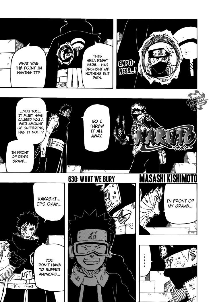 Naruto Vol.66 Chapter 630 : What We Bury - Picture 1