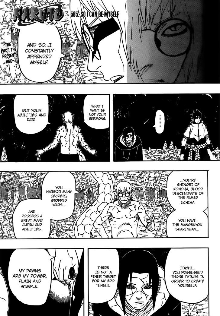 Naruto Vol.61 Chapter 585 : So I Can Be Myself - Picture 1