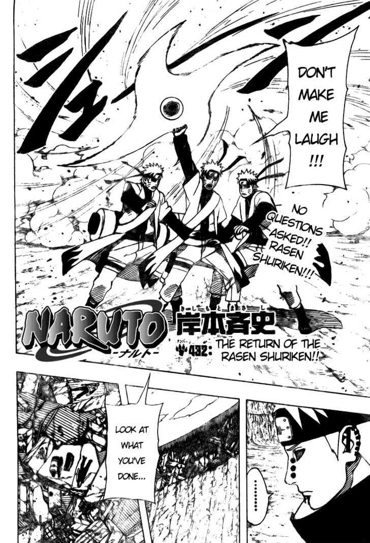Naruto Vol.46 Chapter 432 : The Return Of The Rasen Shuriken - Picture 2
