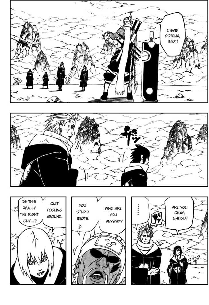 Naruto Vol.44 Chapter 411 : Eight-Tails Vs. Sasuke!! - Picture 3