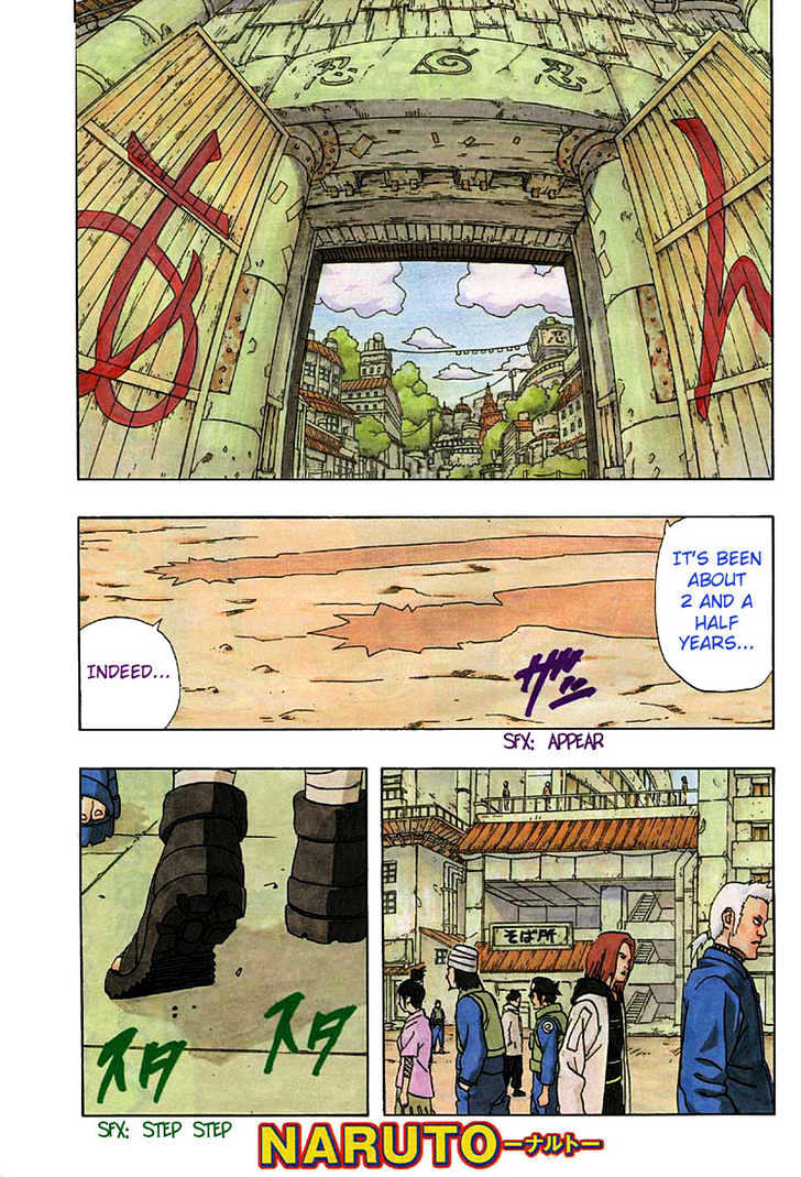 Naruto Vol.28 Chapter 245 : Homecoming!! - Picture 2