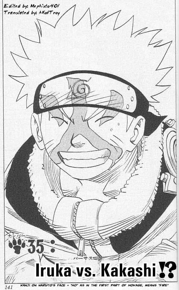Naruto Vol.4 Chapter 35 : A New Murderer - Picture 1