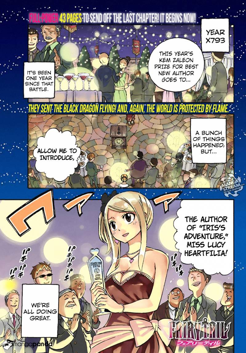 Fairy Tail Chapter 545 : End - Irreplaceable Friends - Picture 2