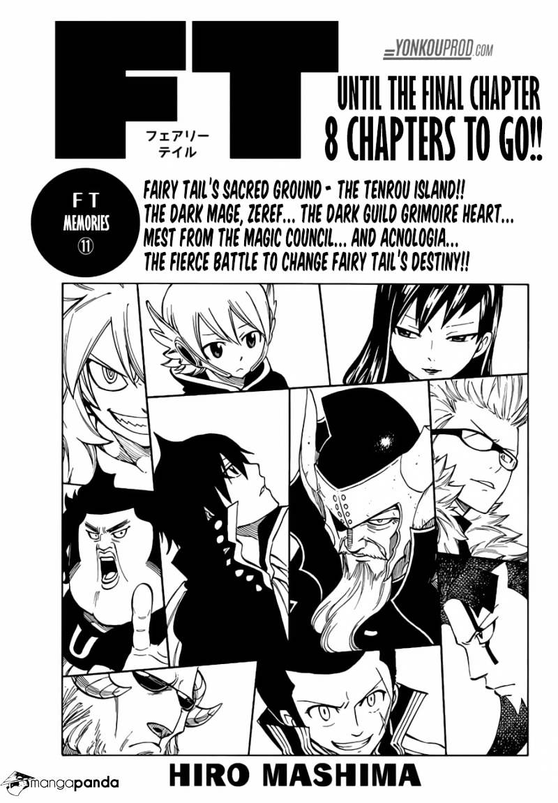 Fairy Tail Chapter 538 : When The Flames Die - Picture 1