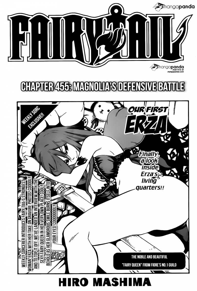 Fairy Tail Chapter 455 : Magnolia S Defensive Battle - Picture 1