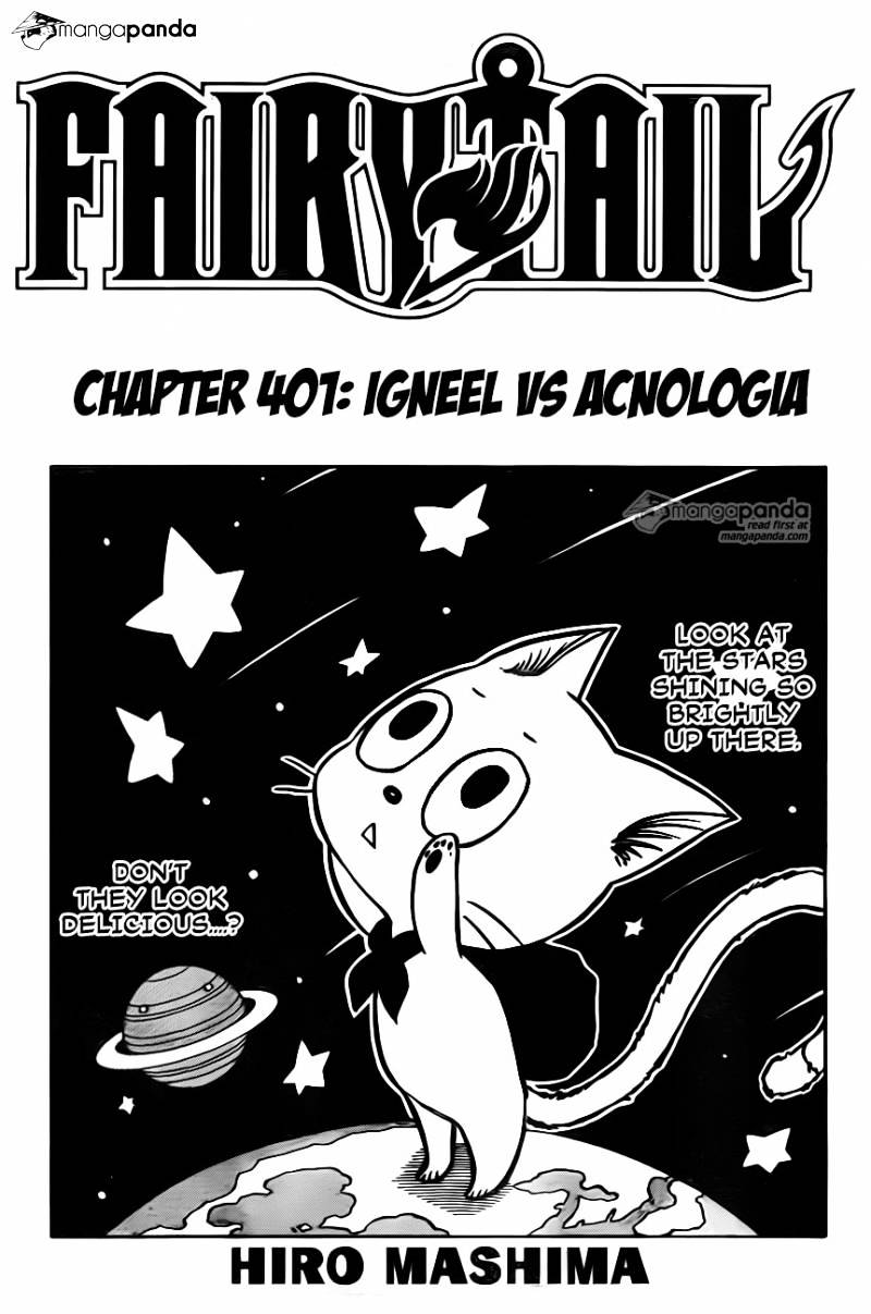 Fairy Tail Chapter 401 : Igneel Vs Acnologia - Picture 1