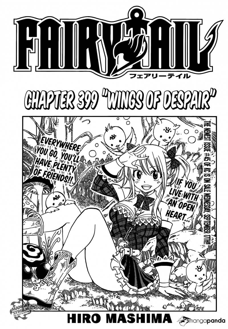 Fairy Tail Chapter 399 : Wing S Of Despair - Picture 1
