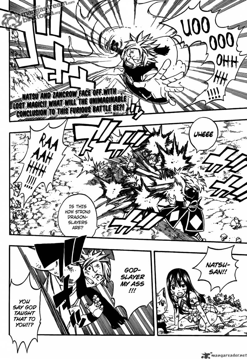 Fairy Tail Chapter 218 : Fire Dragon Vs. Fire God - Picture 2