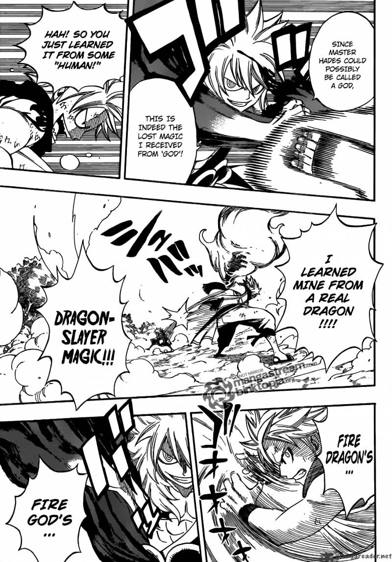 Fairy Tail Chapter 218 : Fire Dragon Vs. Fire God - Picture 3