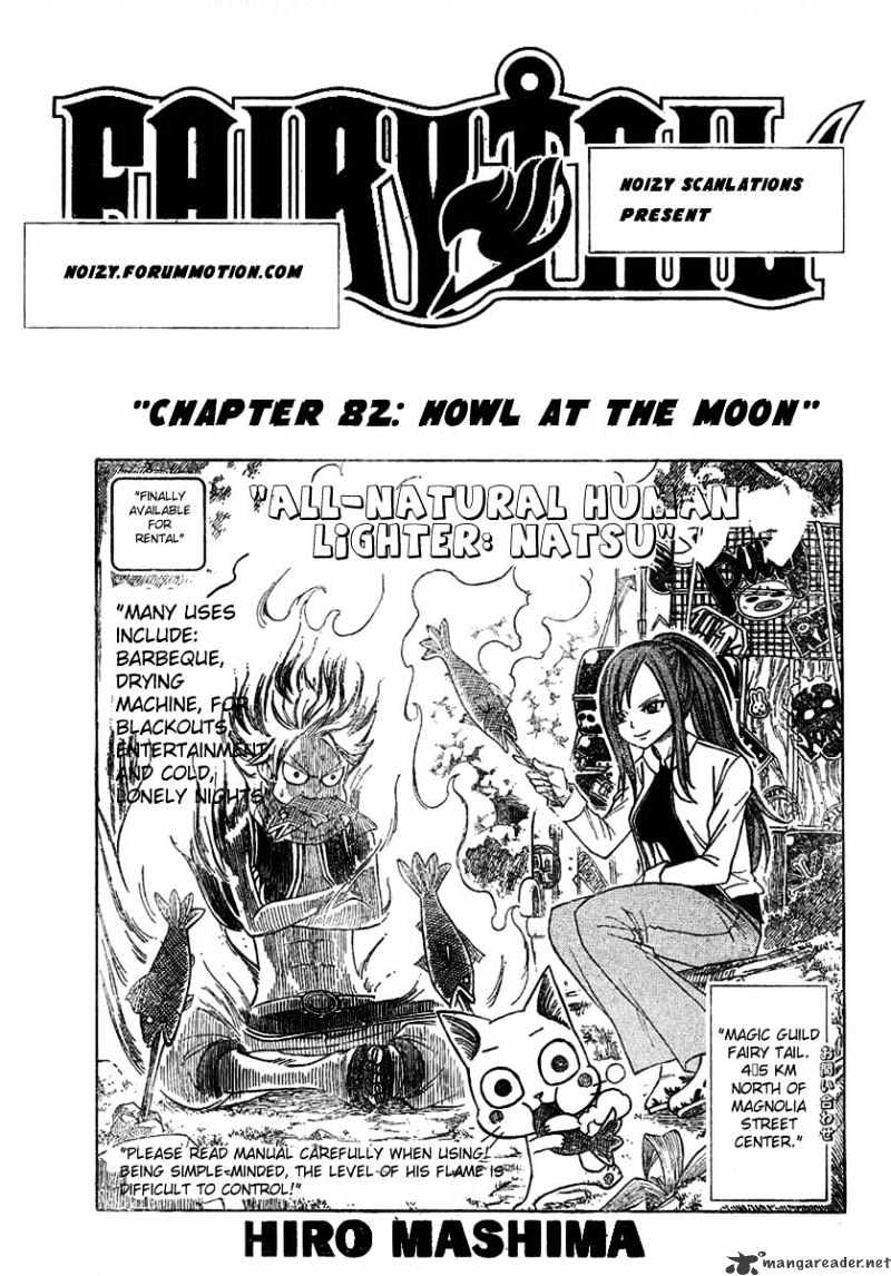 Fairy Tail Chapter 82 : Howl At The Moon - Picture 1