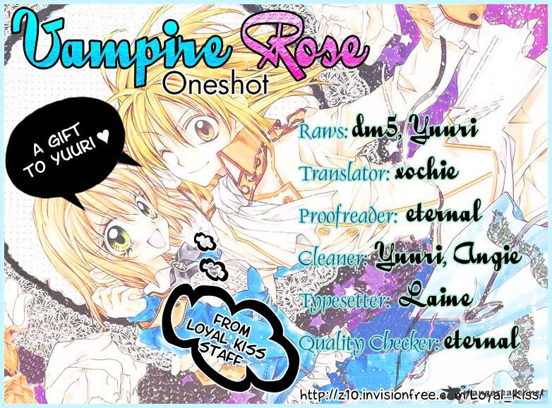 Vampire Rose Chapter 1 : Oneshot - Picture 1