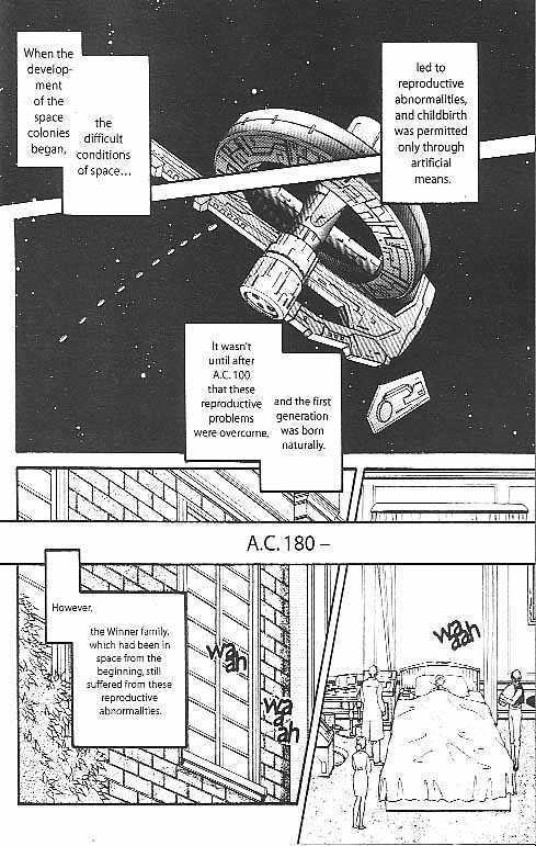 Shin Kidou Senki Gundam W: Episode Zero Vol.1 Chapter 6 : Quatre Raberba Winner - Picture 3