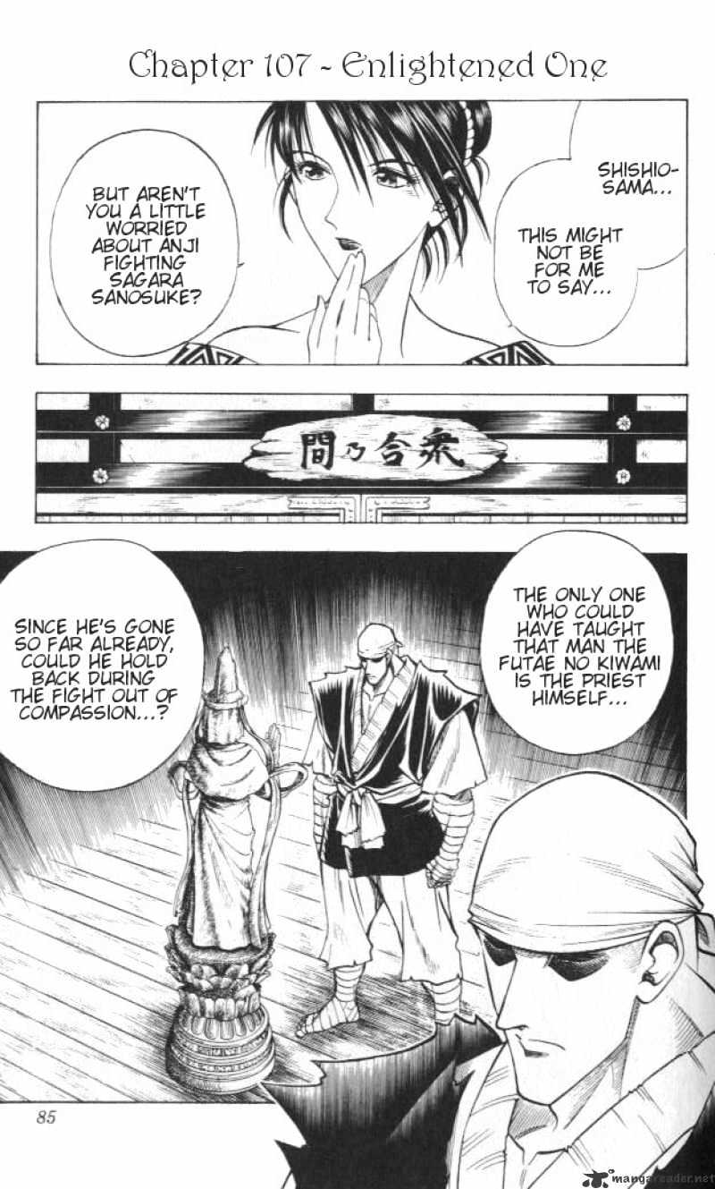 Rurouni Kenshin Chapter 107 : Enlightened One - Picture 1