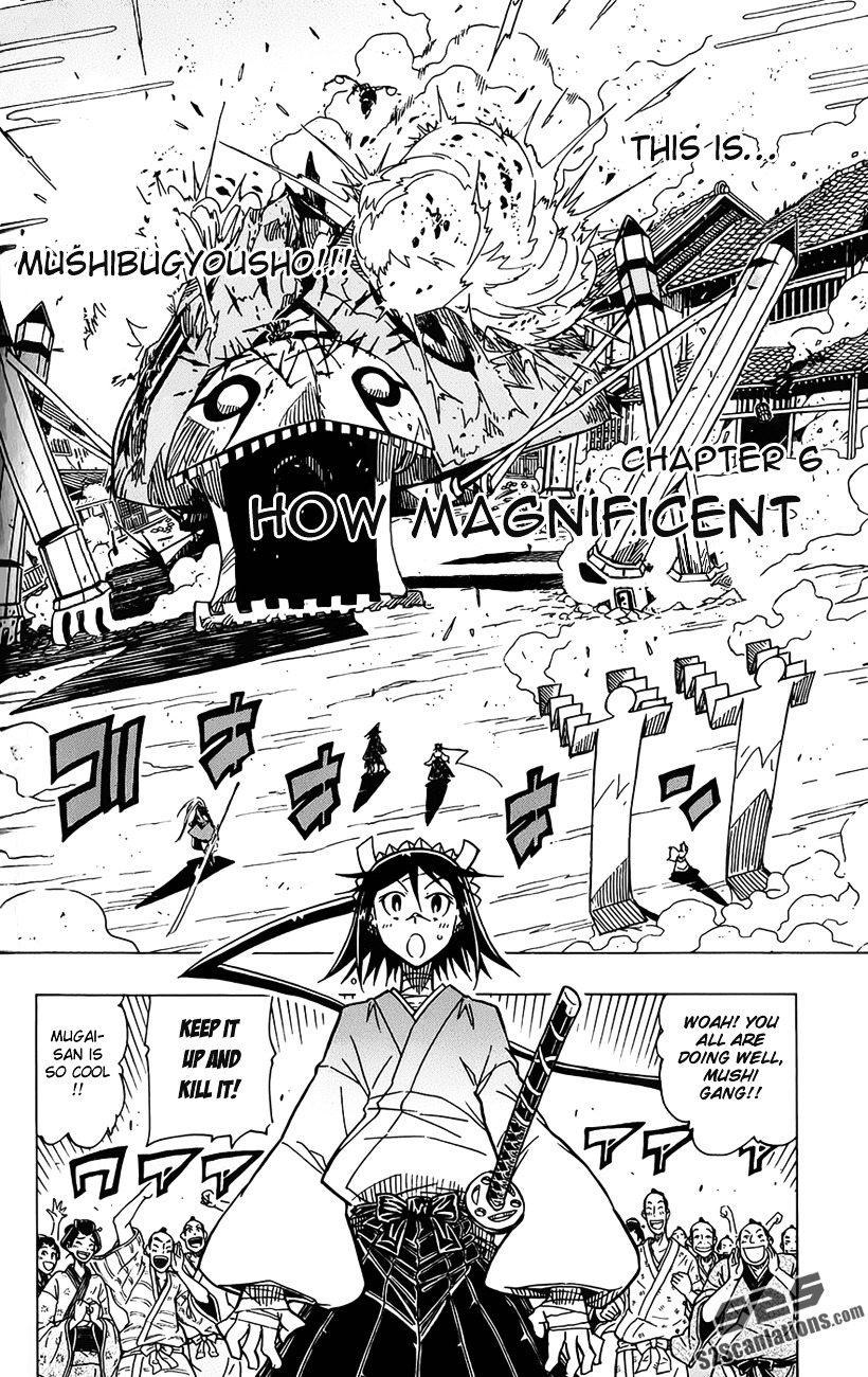 Joju Senjin!! Mushibugyo Vol.1 Chapter 6 : How Magnificent - Picture 3