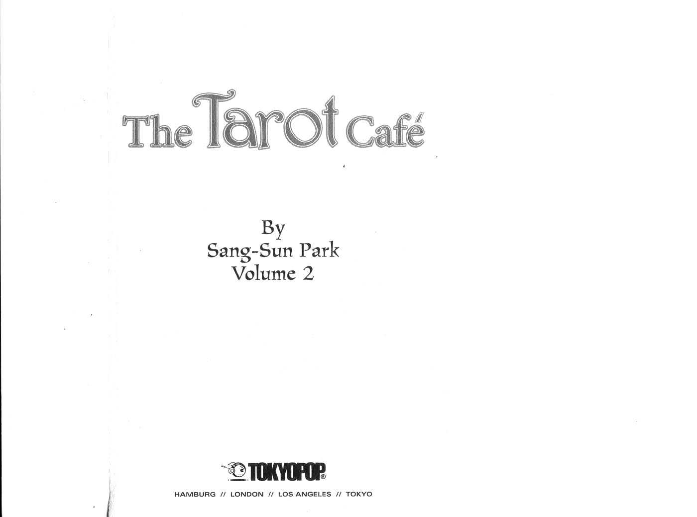 The Tarot Cafe - Page 1