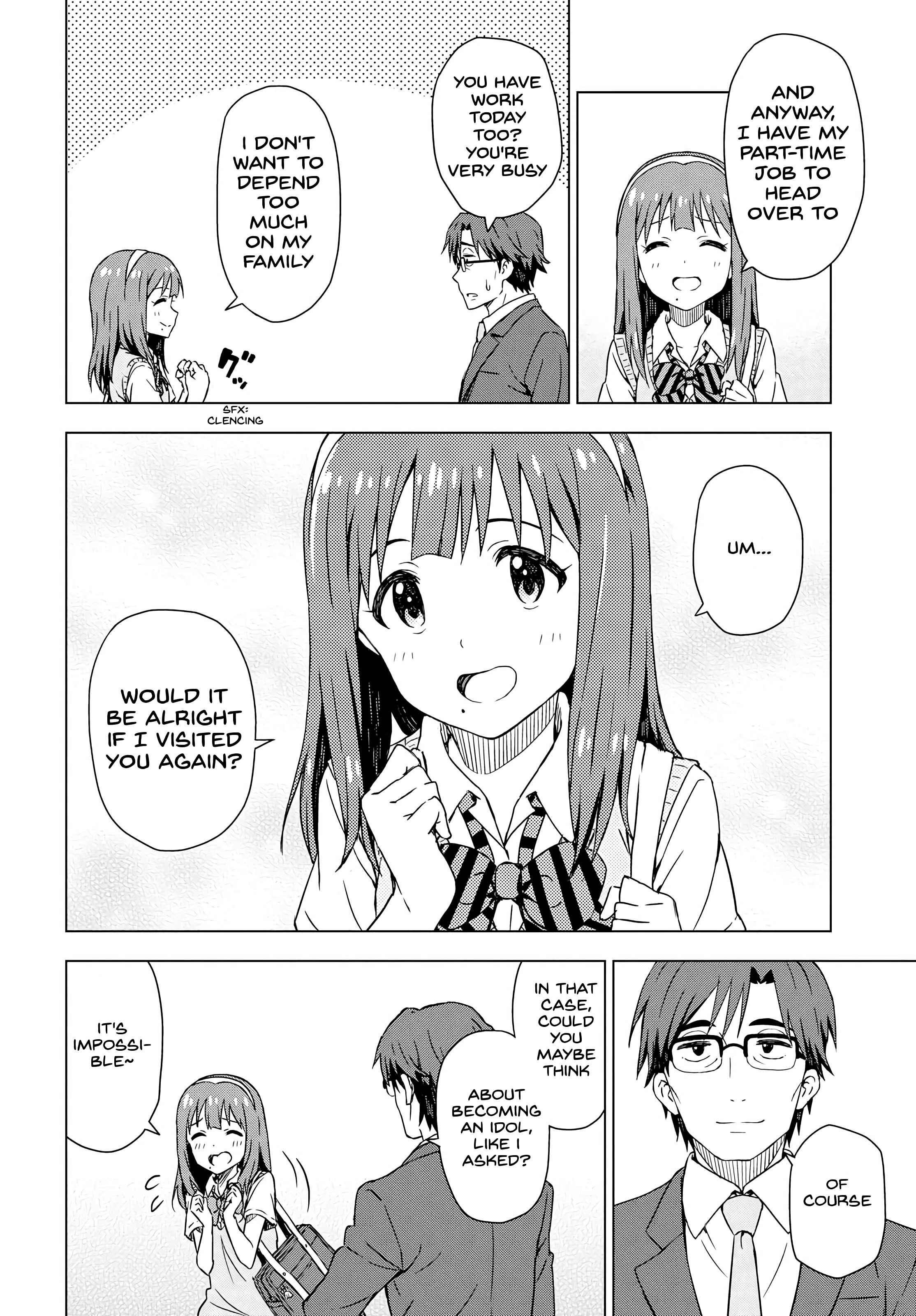The Idolm@ster: Asayake Wa Koganeiro Chapter 5: Carrying The Wishes Of Her Mother… She Moves Forward. - Picture 2