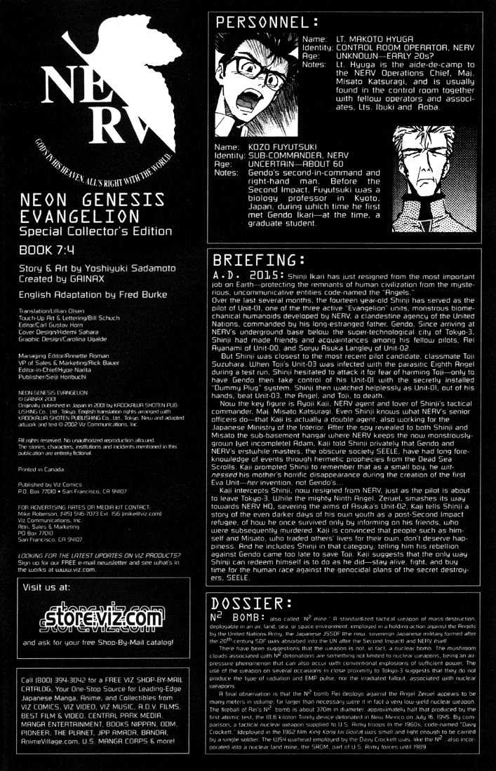 Neon Genesis Evangelion Vol.7 Chapter 45 : A Man's Battle - Picture 3