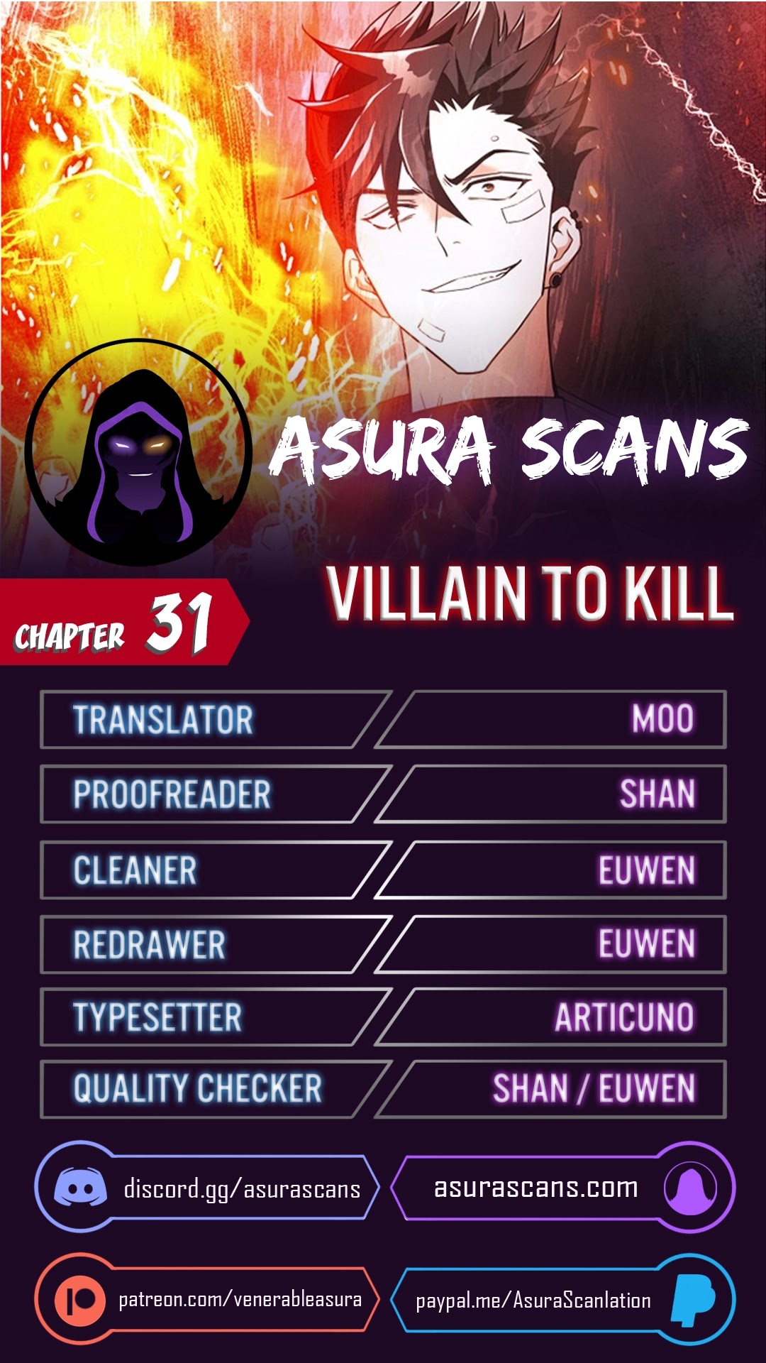 Villain To Kill Chapter 31 - Picture 1