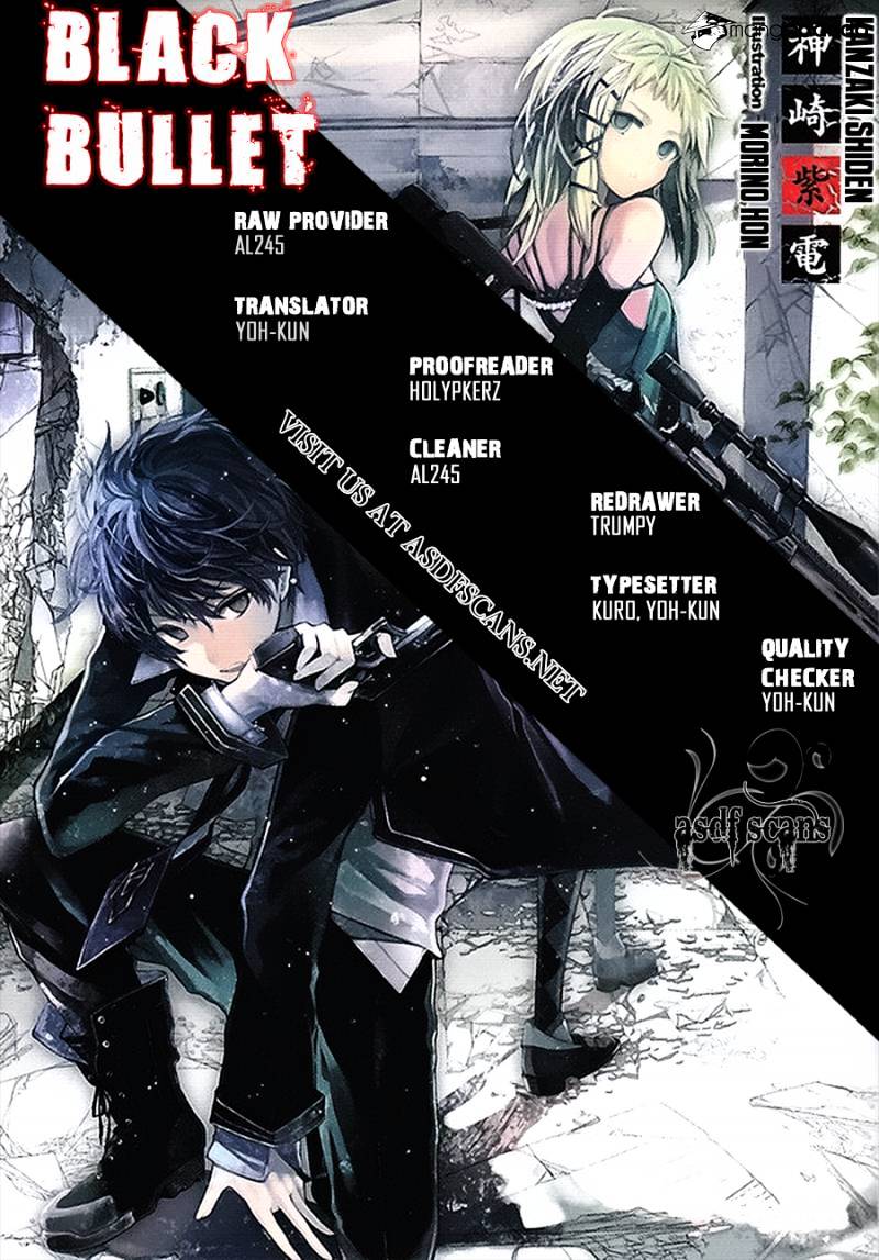 Black Bullet Chapter 9 : At The End Of Hesitation - Picture 1