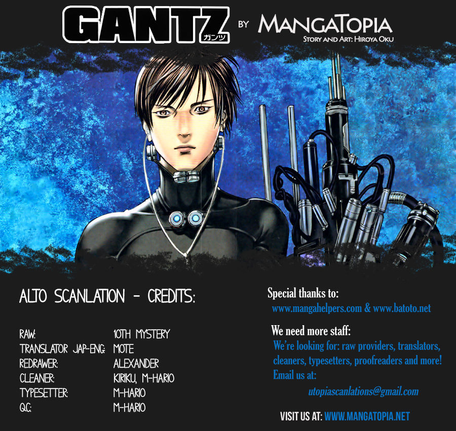 Gantz Vol.37 Chapter 380 : Flashing All His Might - Picture 1