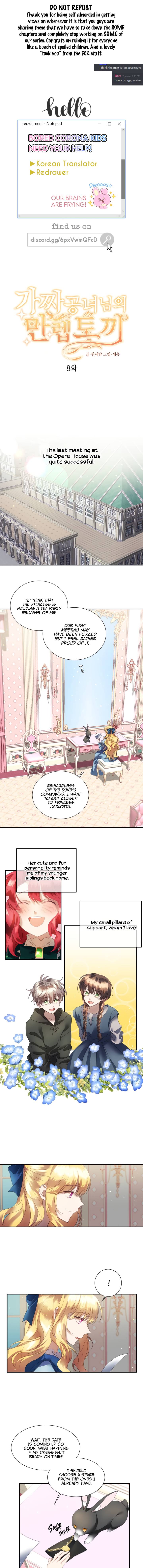 The Fake Princess’ Op Bunny Chapter 8 - Picture 1
