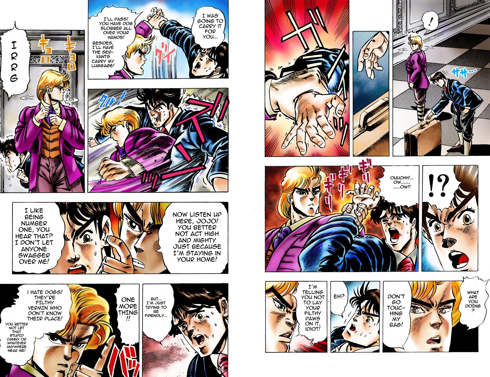 Phantom Blood Vol.1 Chapter 2--V3- : A New Friend! (Official Color Scans) - Picture 3