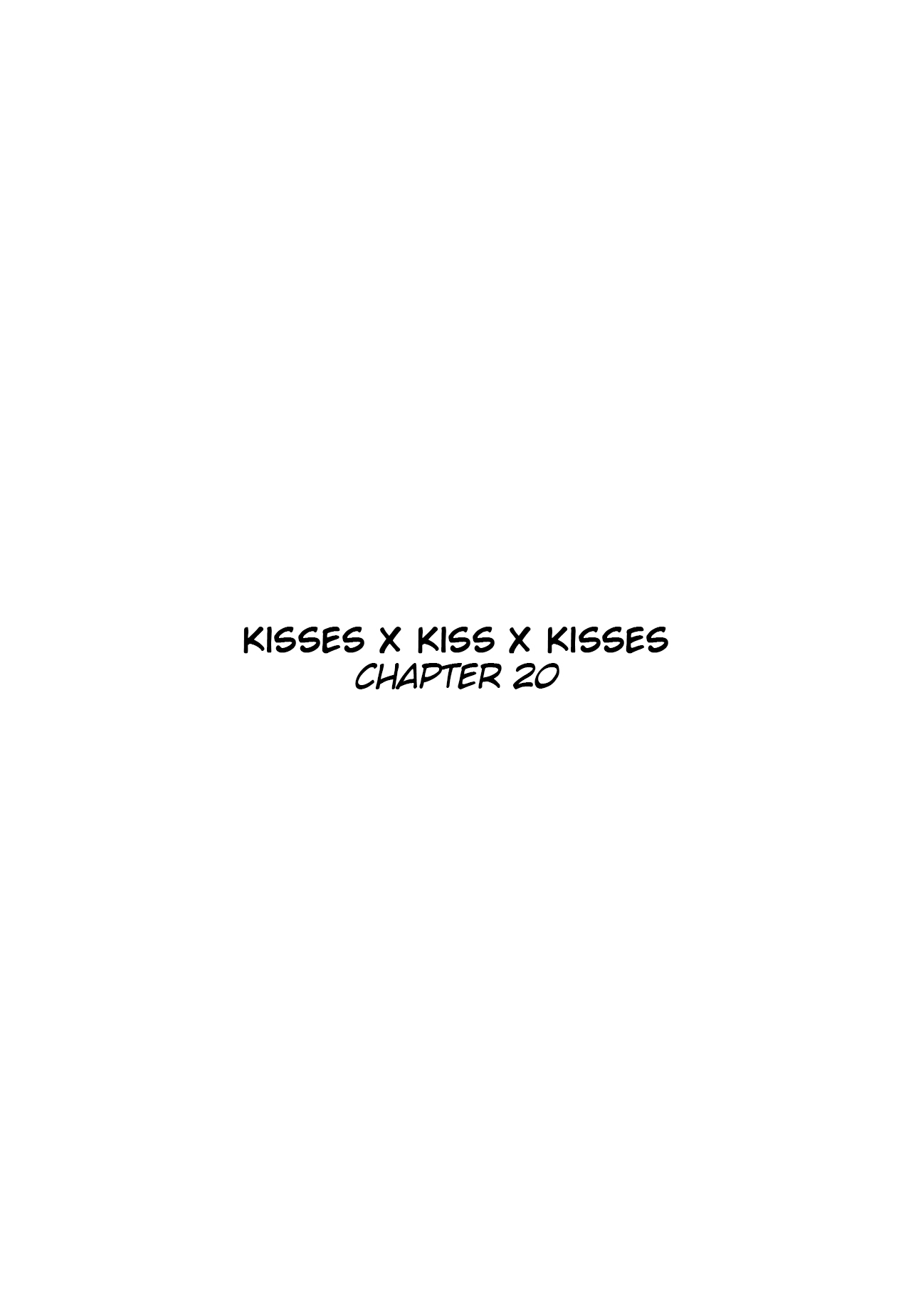 Kisses X Kiss X Kisses Chapter 20 - Picture 3