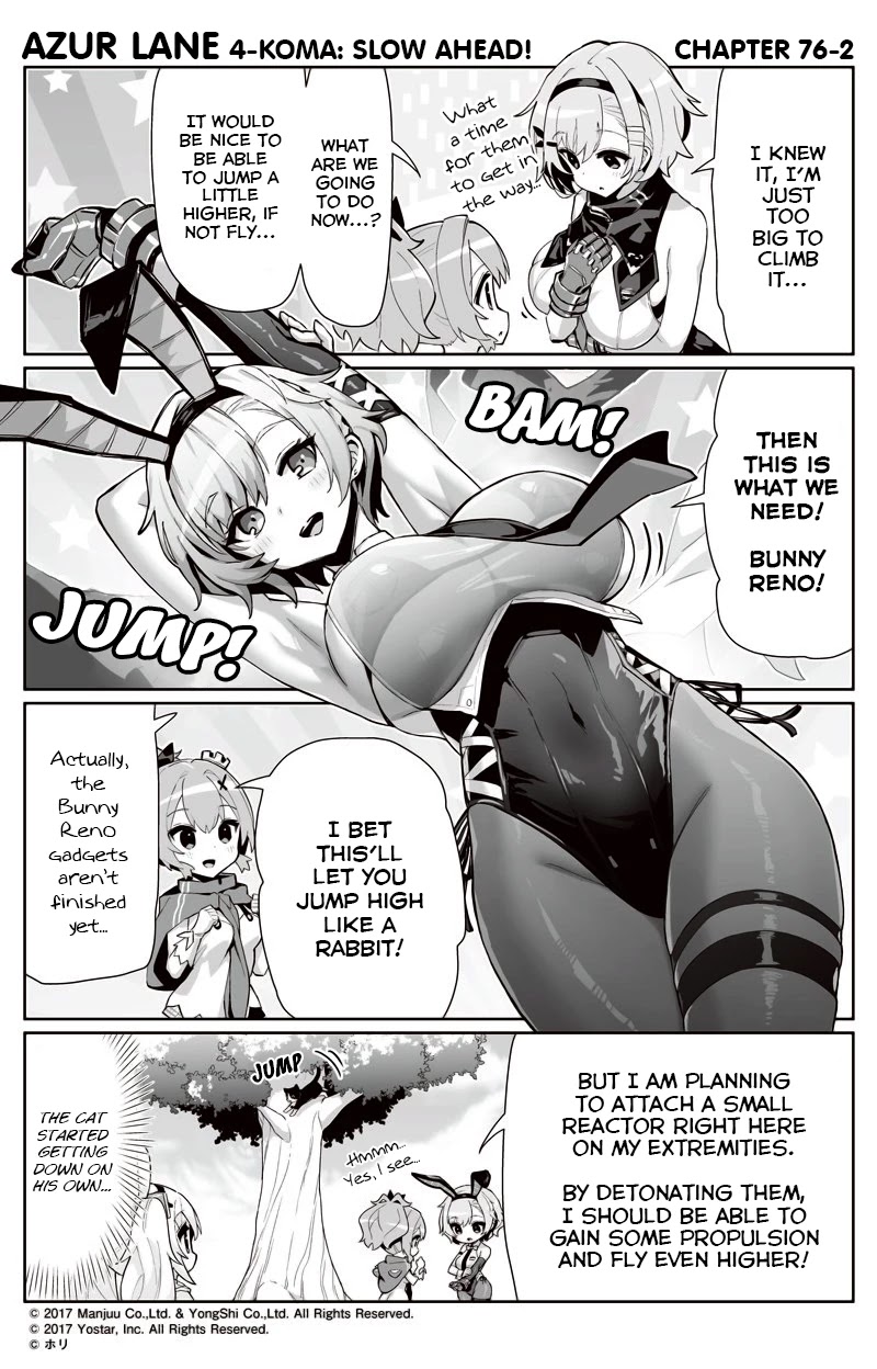 Azur Lane 4-Koma: Slow Ahead Chapter 76 - Picture 2