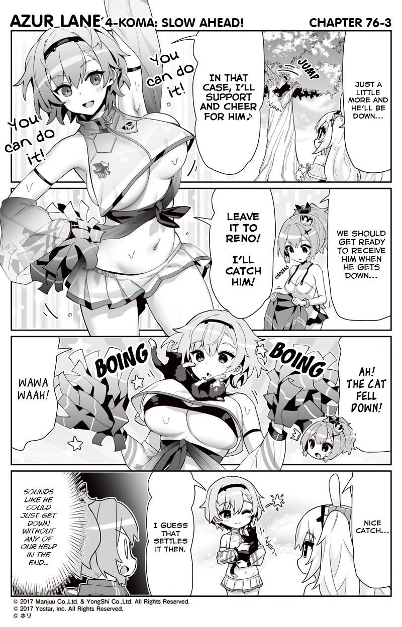 Azur Lane 4-Koma: Slow Ahead Chapter 76 - Picture 3