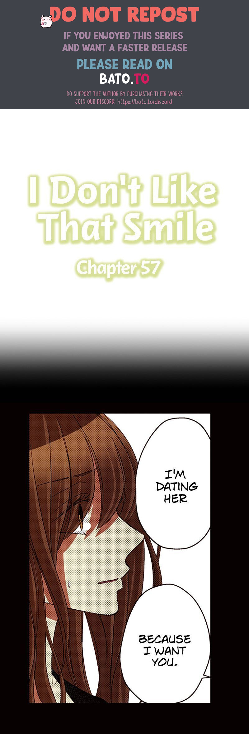 I Don’T Like That Smile Chapter 57 - Picture 1