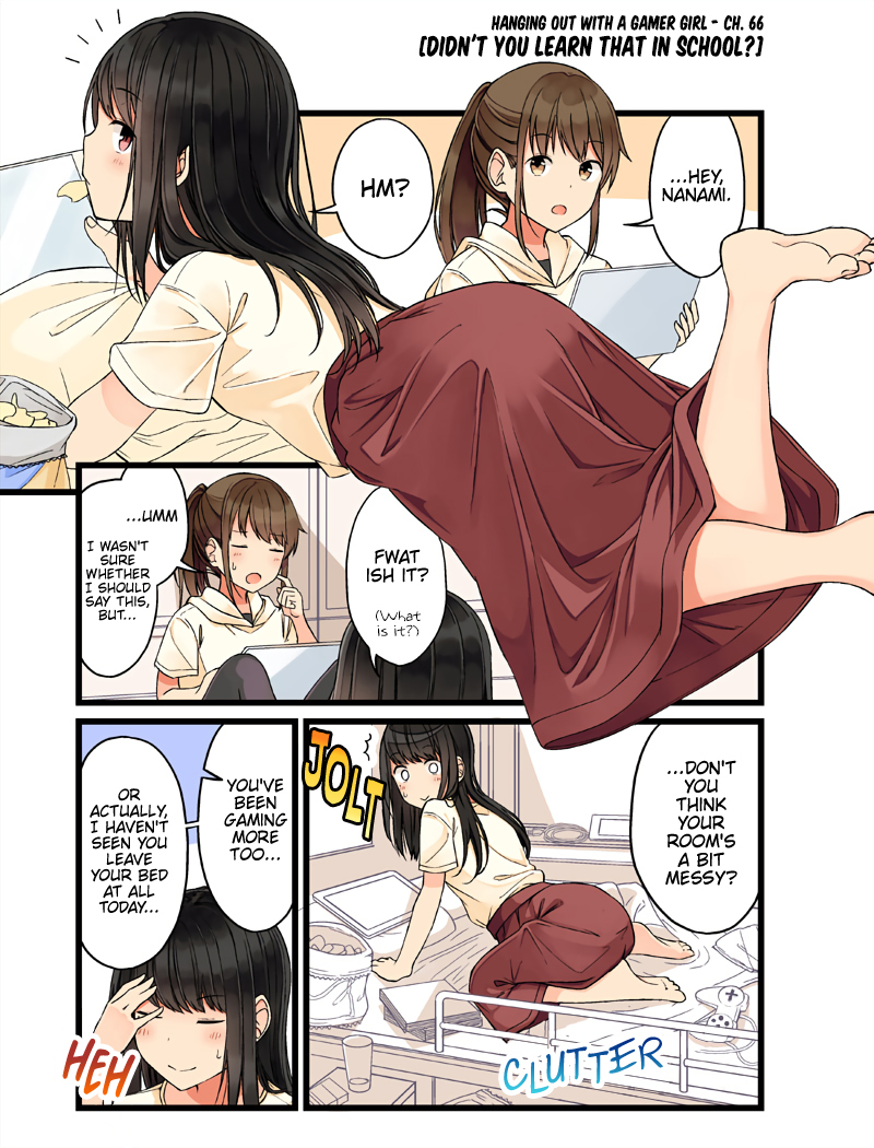Hanging Out With A Gamer Girl Chapter 66: Didn't You Learn That In School? - Picture 1
