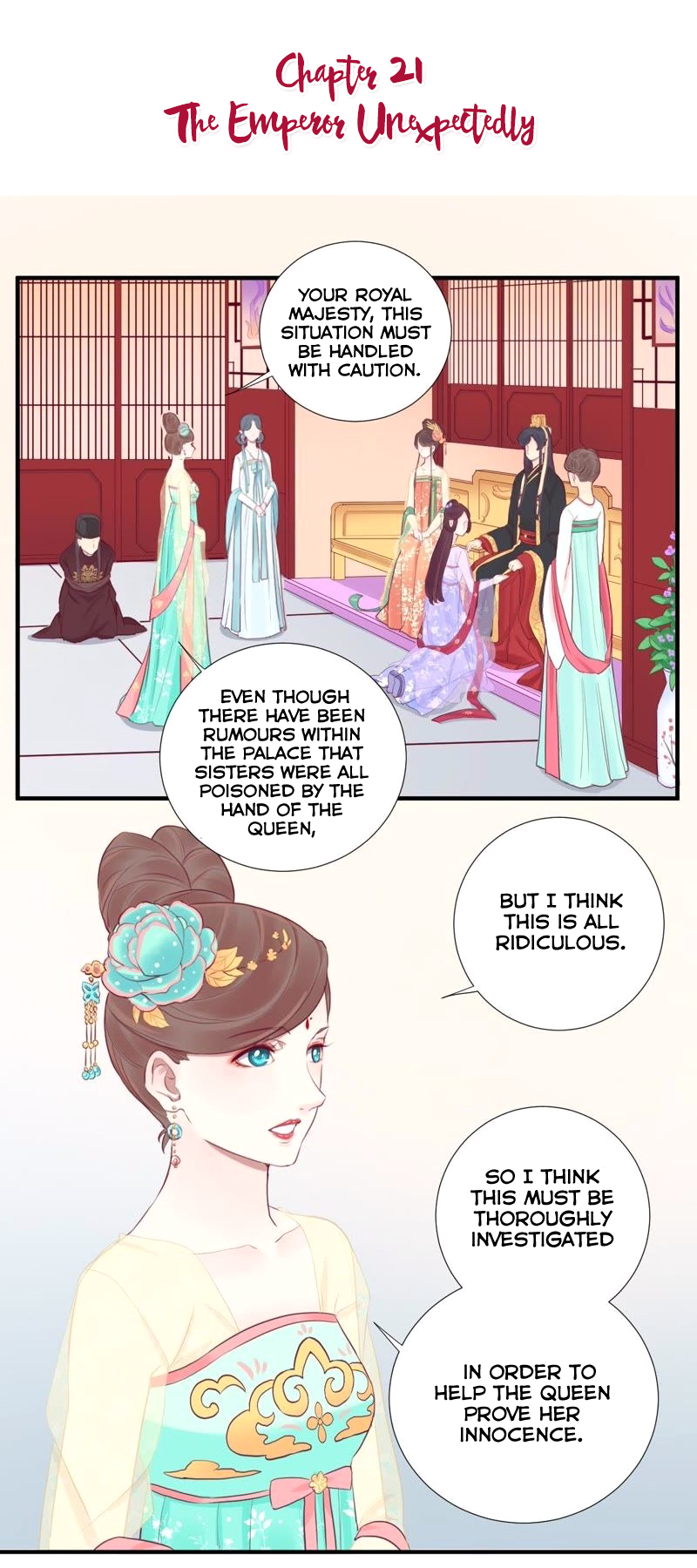 The Queen Is Busy Chapter 21: The Emperor Unexpectedly - Picture 2