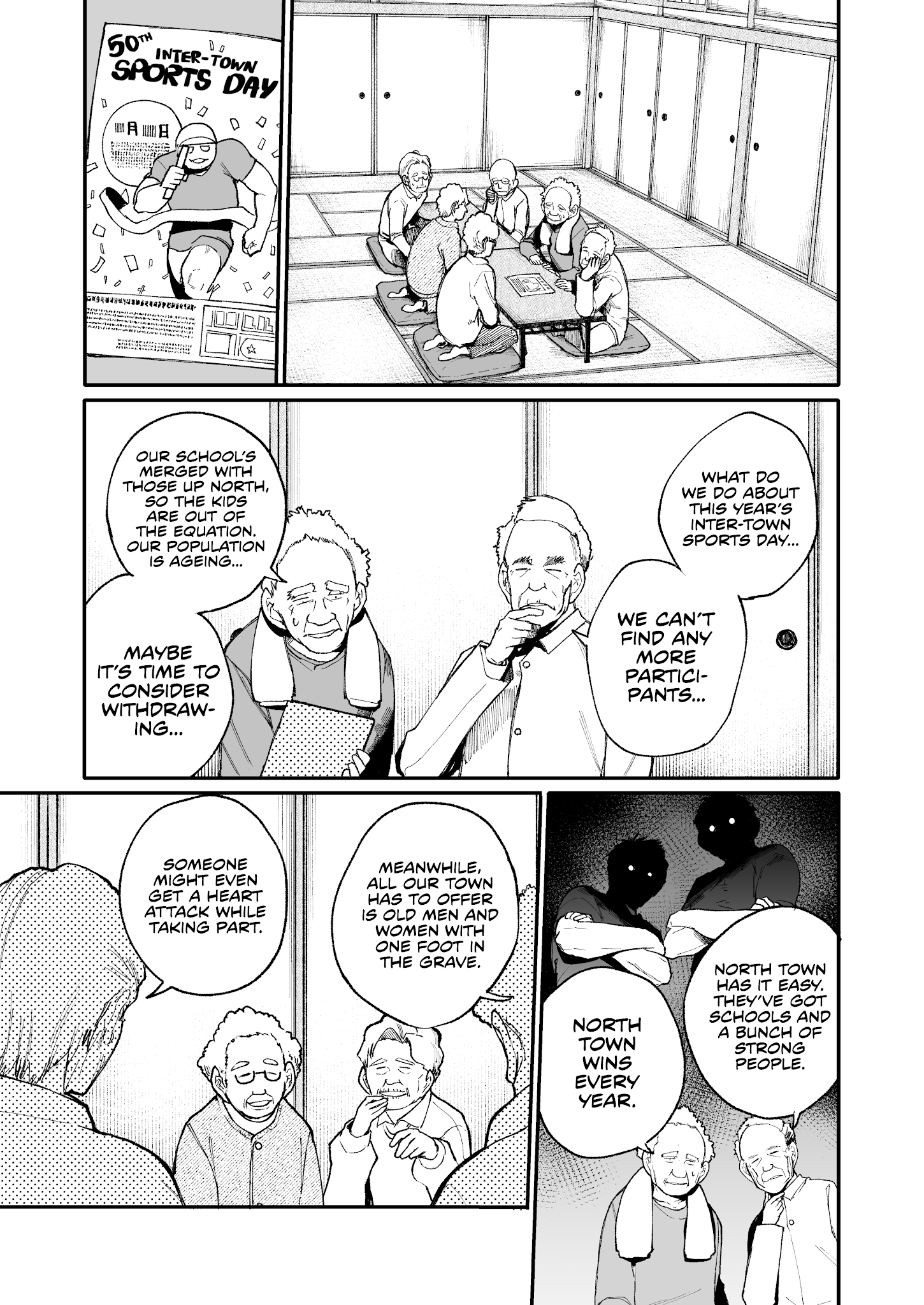 A Story About A Grampa And Granma Returned Back To Their Youth. Chapter 33: Sports Day - Picture 1